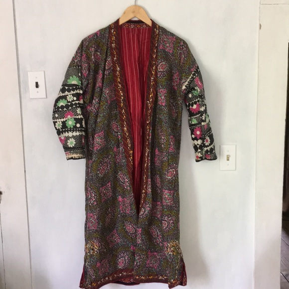 Vintage Jackets & Coats Vintage Silk Robe Coat Poshmark